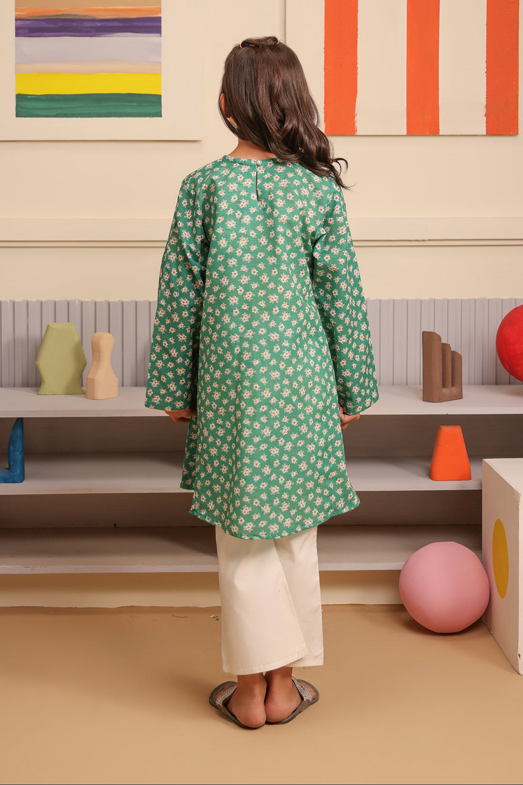 Zellbury Girls | 1 Piece Viscose | Embroidered Kurta - 1701