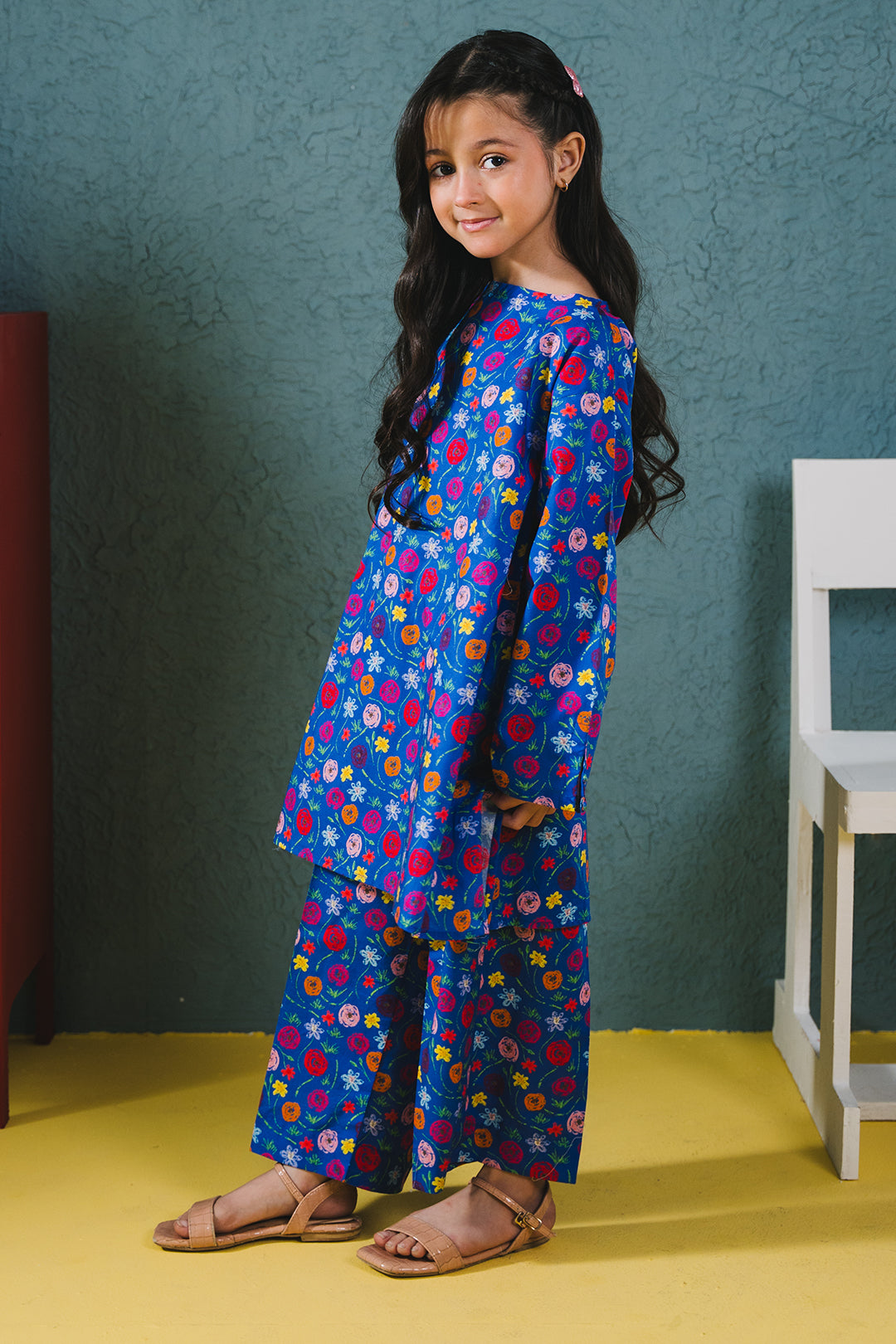 Zellbury Girls | 2 Piece Cambric | Kurta Trouser - 2660
