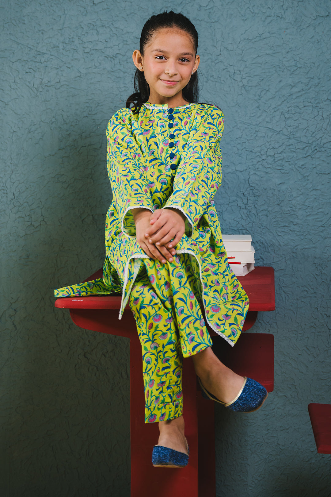Zellbury Girls | 2 Piece Cambric | Kurta Trouser - 2679