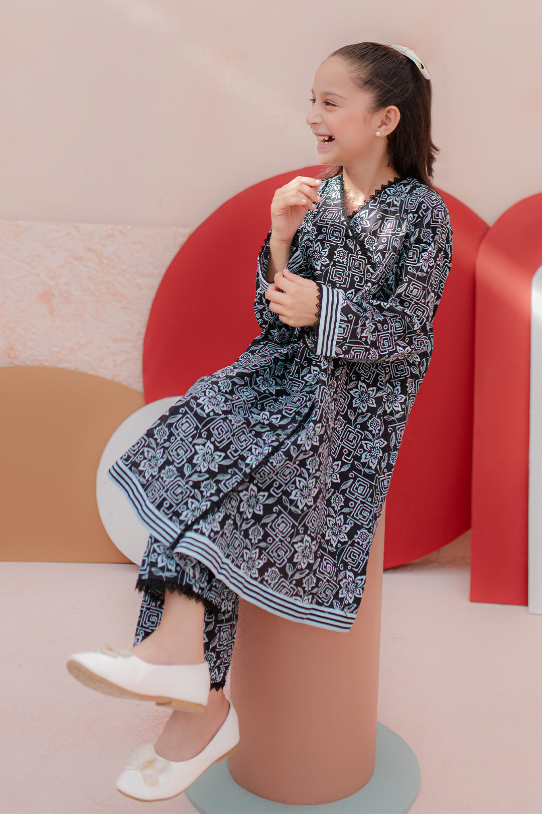 Zellbury Girls | 2 Piece Cambric | Kurta Trouser - 2680