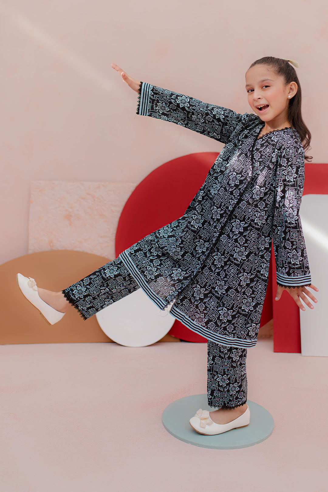 Zellbury Girls | 2 Piece Cambric | Kurta Trouser - 2680