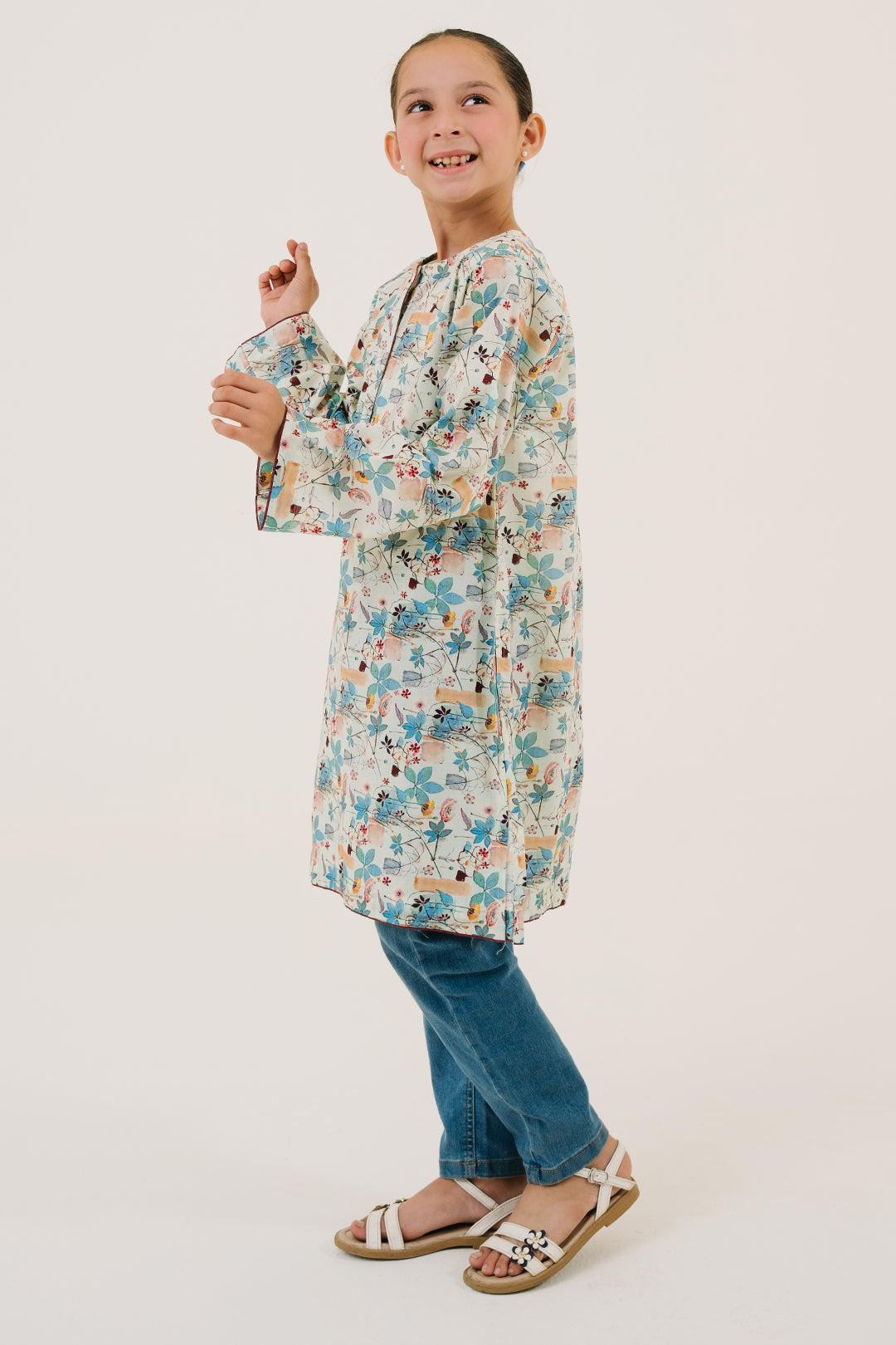 Zellbury Girls | 1 Piece Lawn | Kurta - 1436