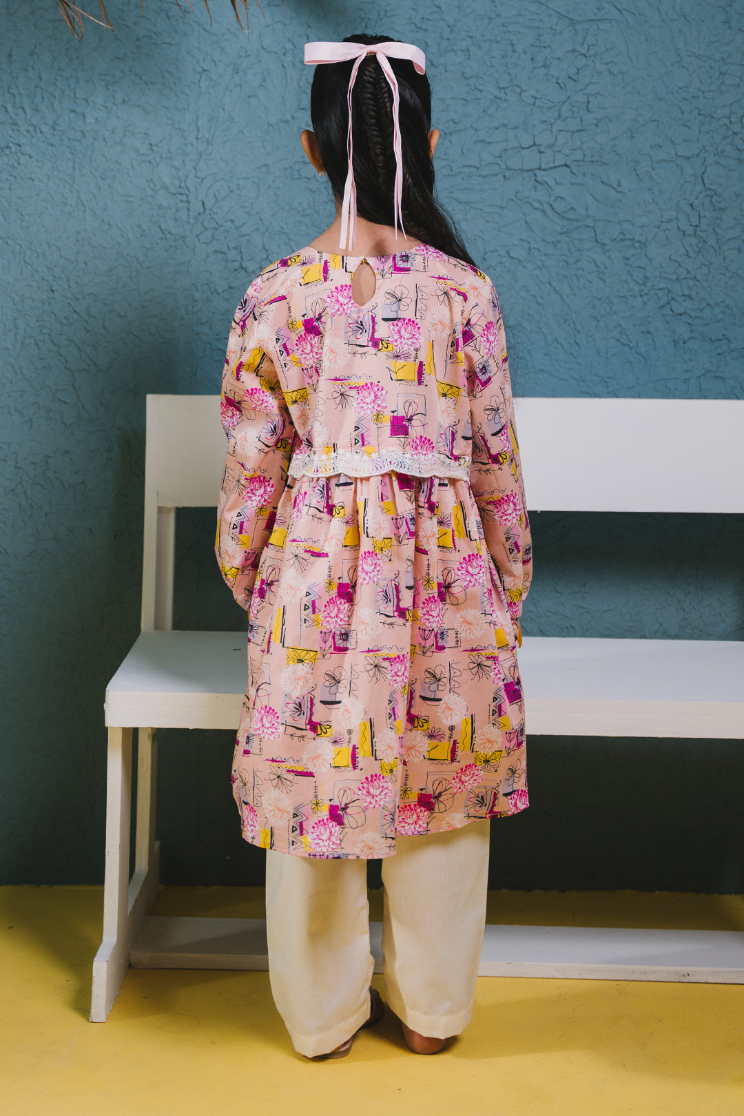 Zellbury Girls | 1 Piece Lawn | Embroidered Kurta - 1452