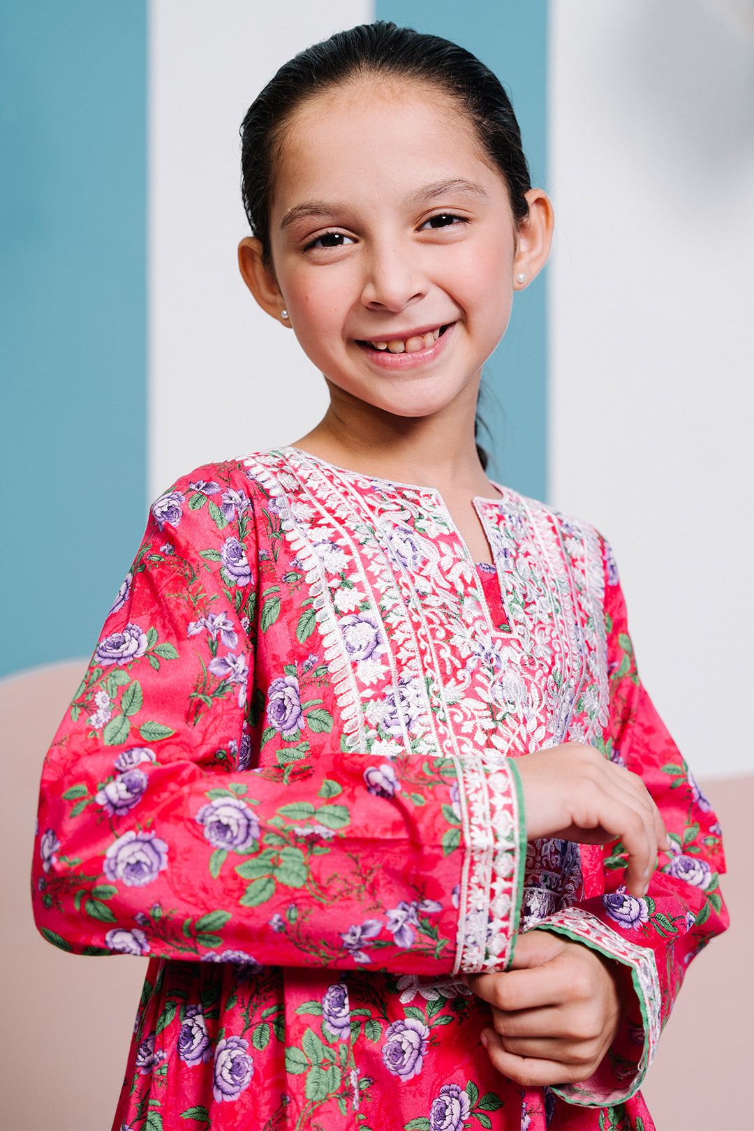 Zellbury Girls | 1 Piece Lawn | Embroidered Kurta - 1453