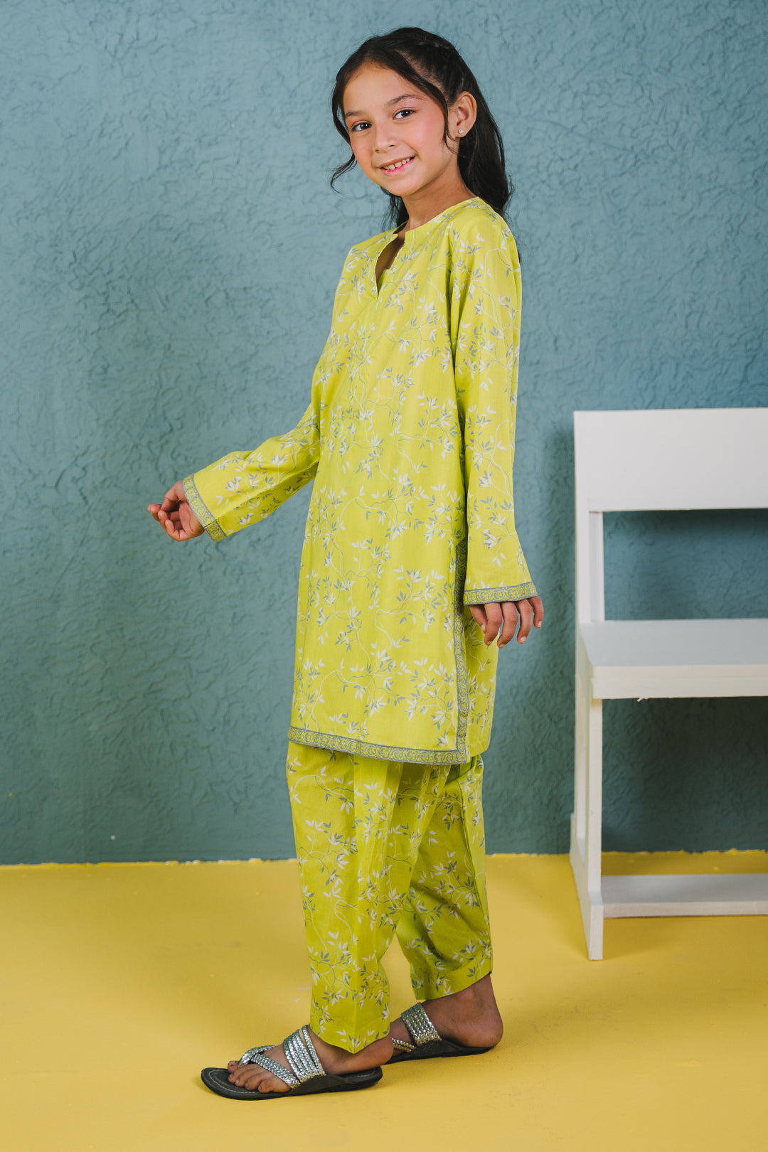 Zellbury Girls | 2 Piece Lawn | Kurta Trouser - 2410