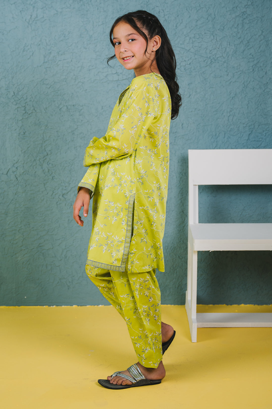 Zellbury Girls | 2 Piece Lawn | Kurta Trouser - 2410