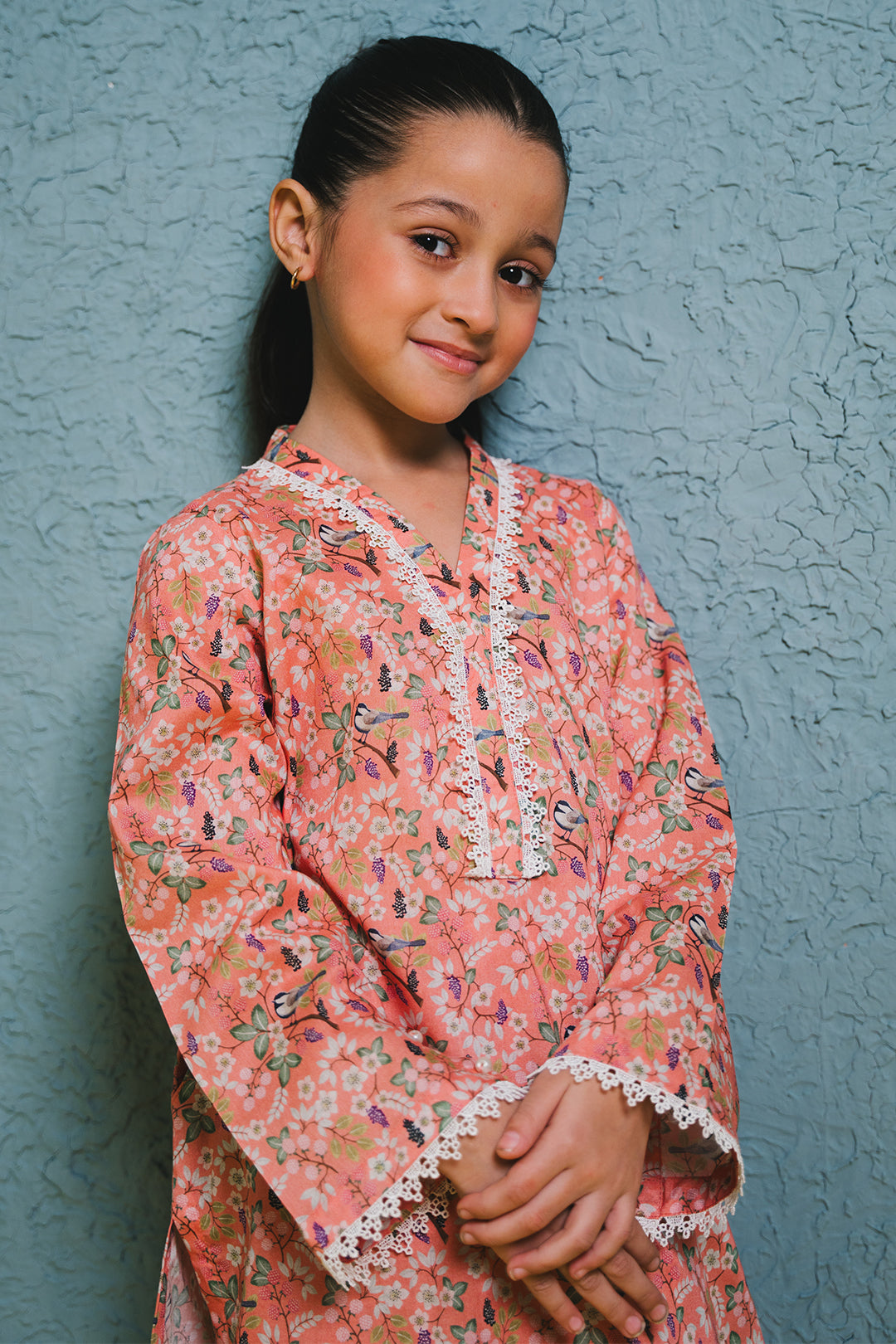 Zellbury Girls | 2 Piece Lawn | Kurta Trouser - 2424