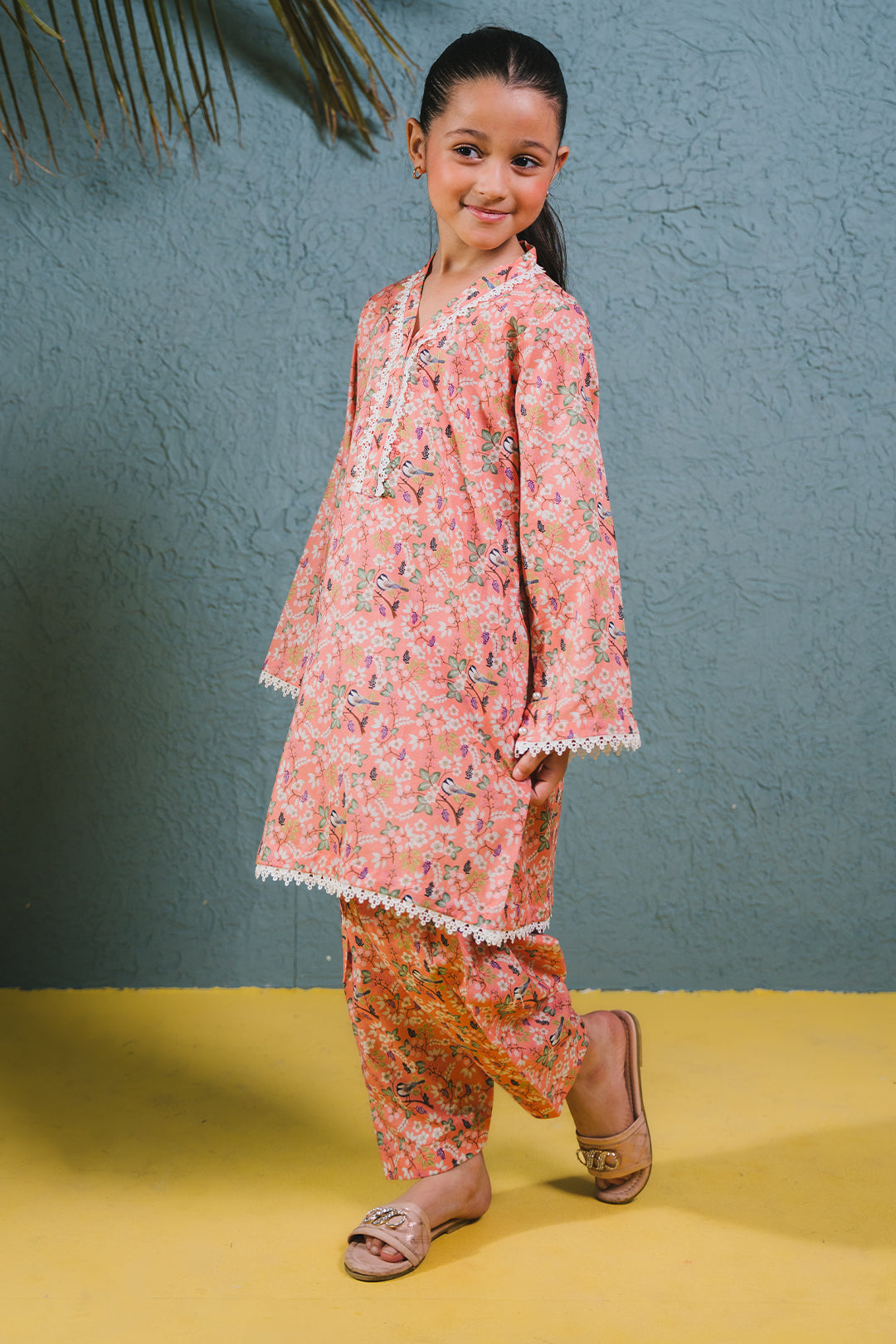 Zellbury Girls | 2 Piece Lawn | Kurta Trouser - 2424