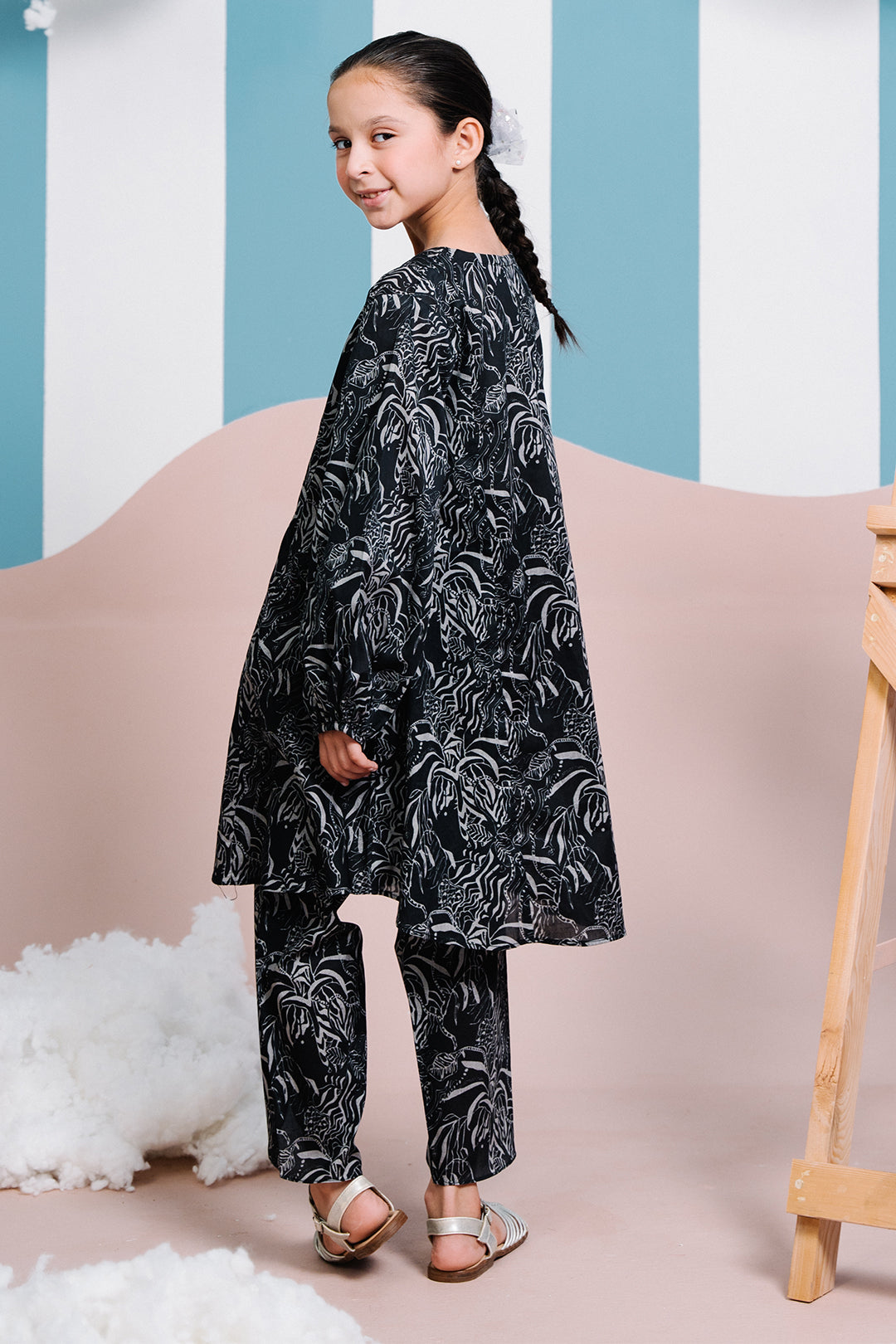 Zellbury Girls | 2 Piece Lawn | Kurta Trouser - 2456