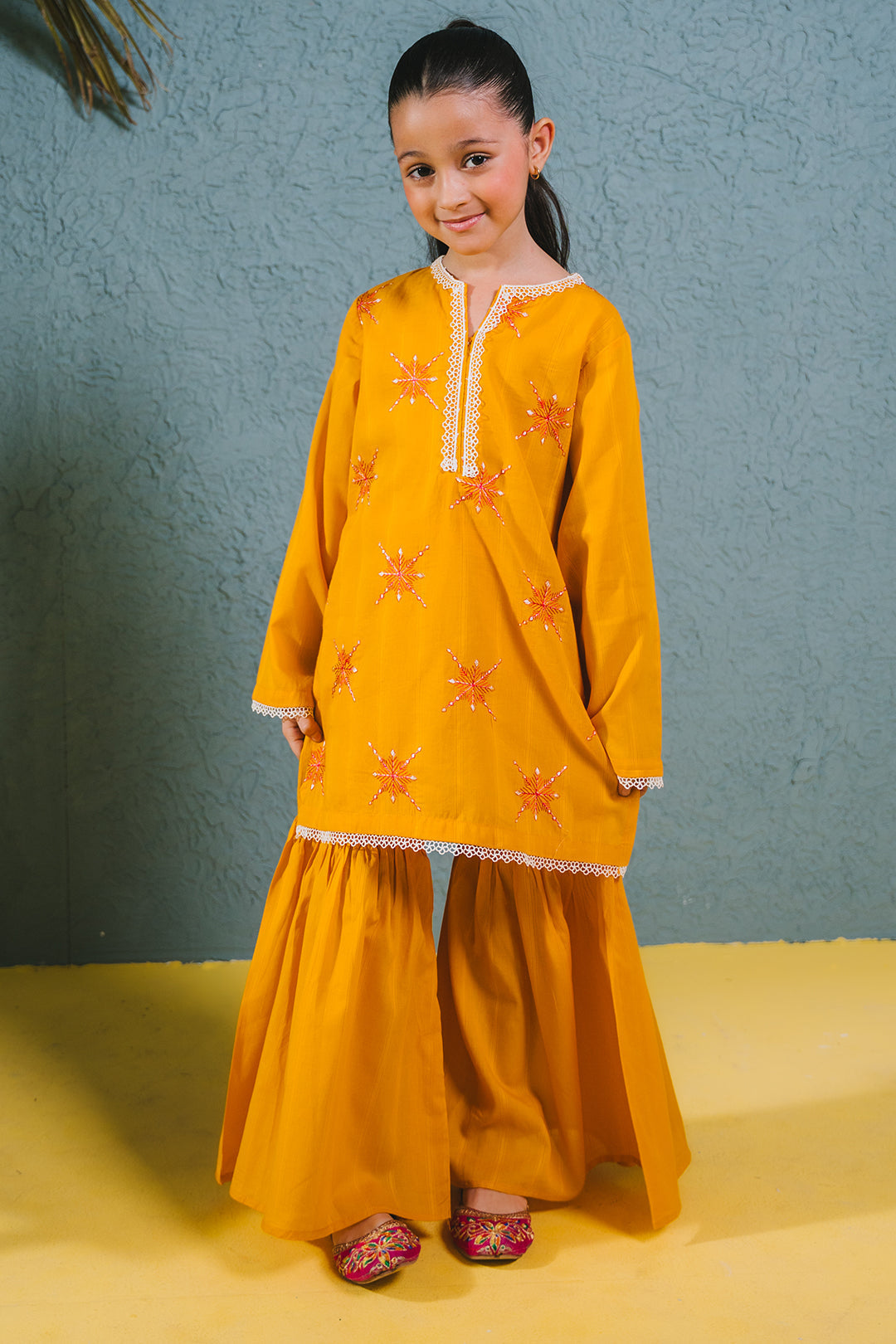 Zellbury Girls | 2 Piece Lawn | Embroidered Kurta Trouser - 2465