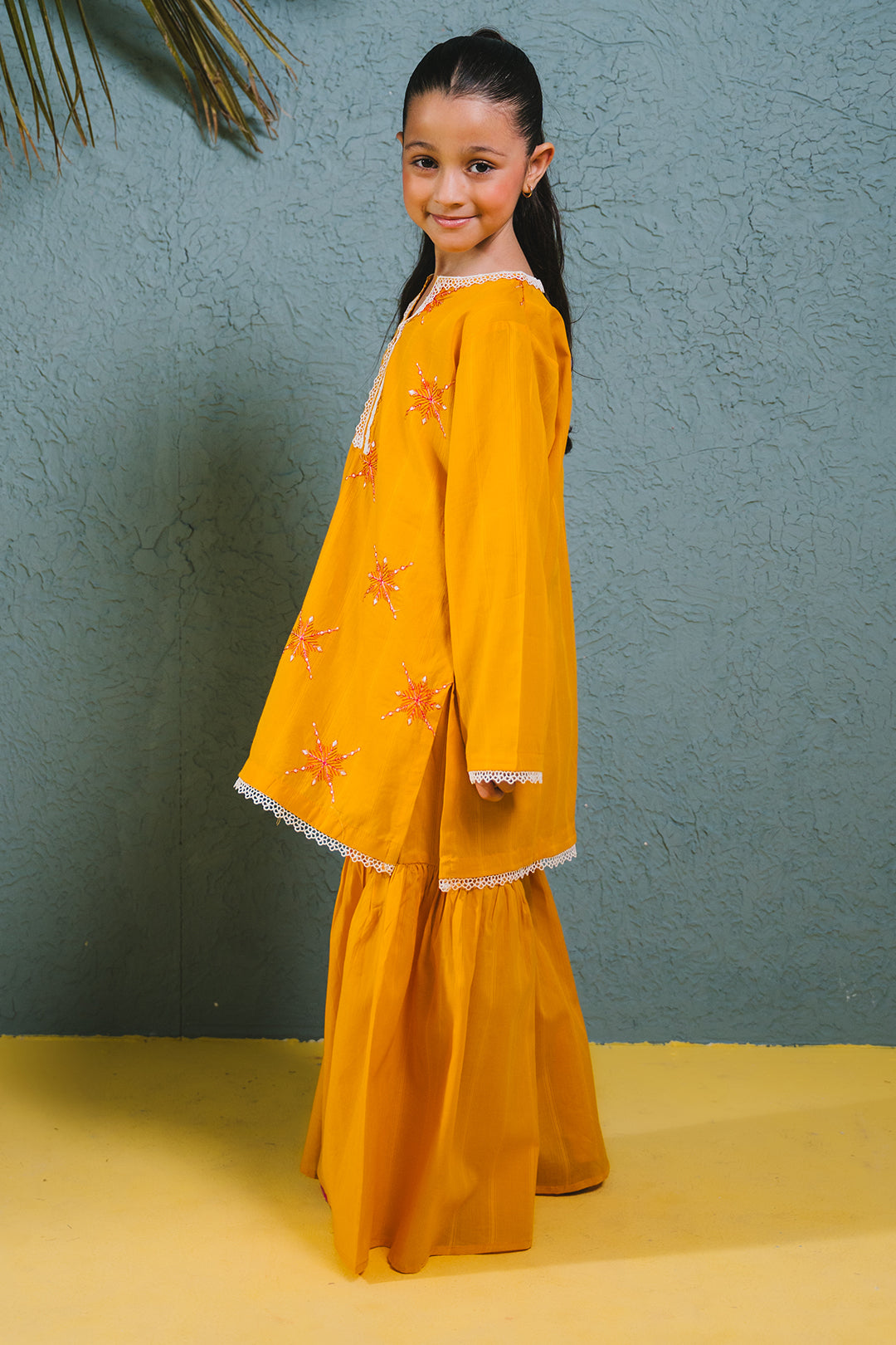 Zellbury Girls | 2 Piece Lawn | Embroidered Kurta Trouser - 2465