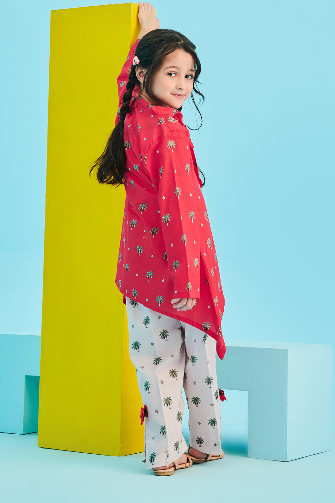 Zellbury Girls | 2 Piece Lawn | Kurta Trouser - 2628