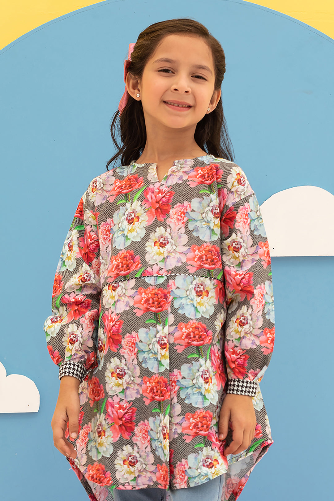 Zellbury Girls | 1 Piece Khaddar | Kurta - 1223