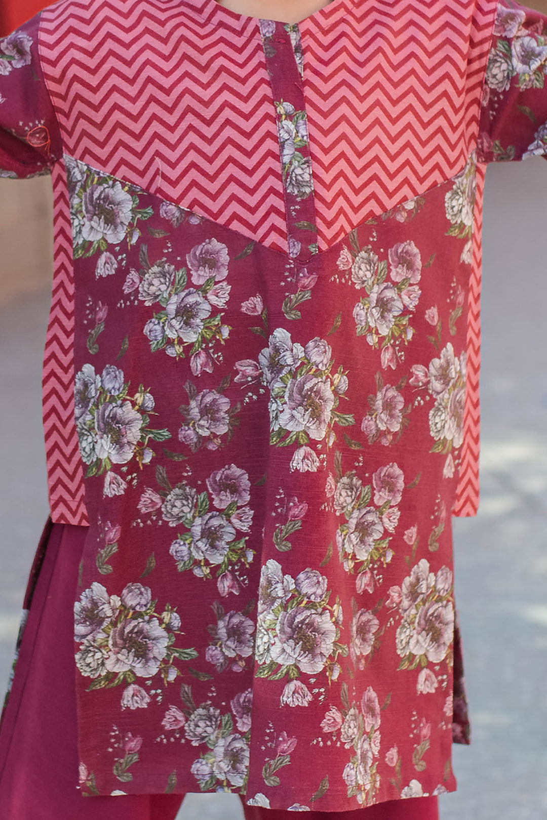 Zellbury Girls | 2 Piece Khaddar | Kurta Trouser - 2222