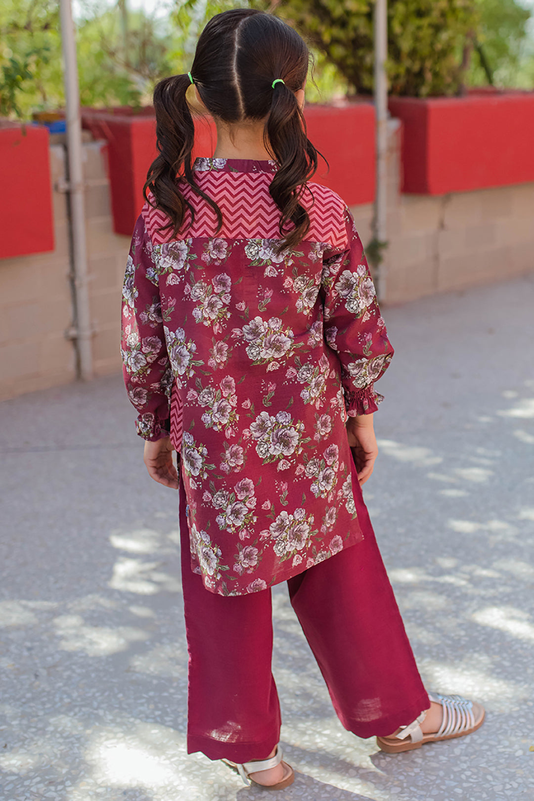 Zellbury Girls | 2 Piece Khaddar | Kurta Trouser - 2222