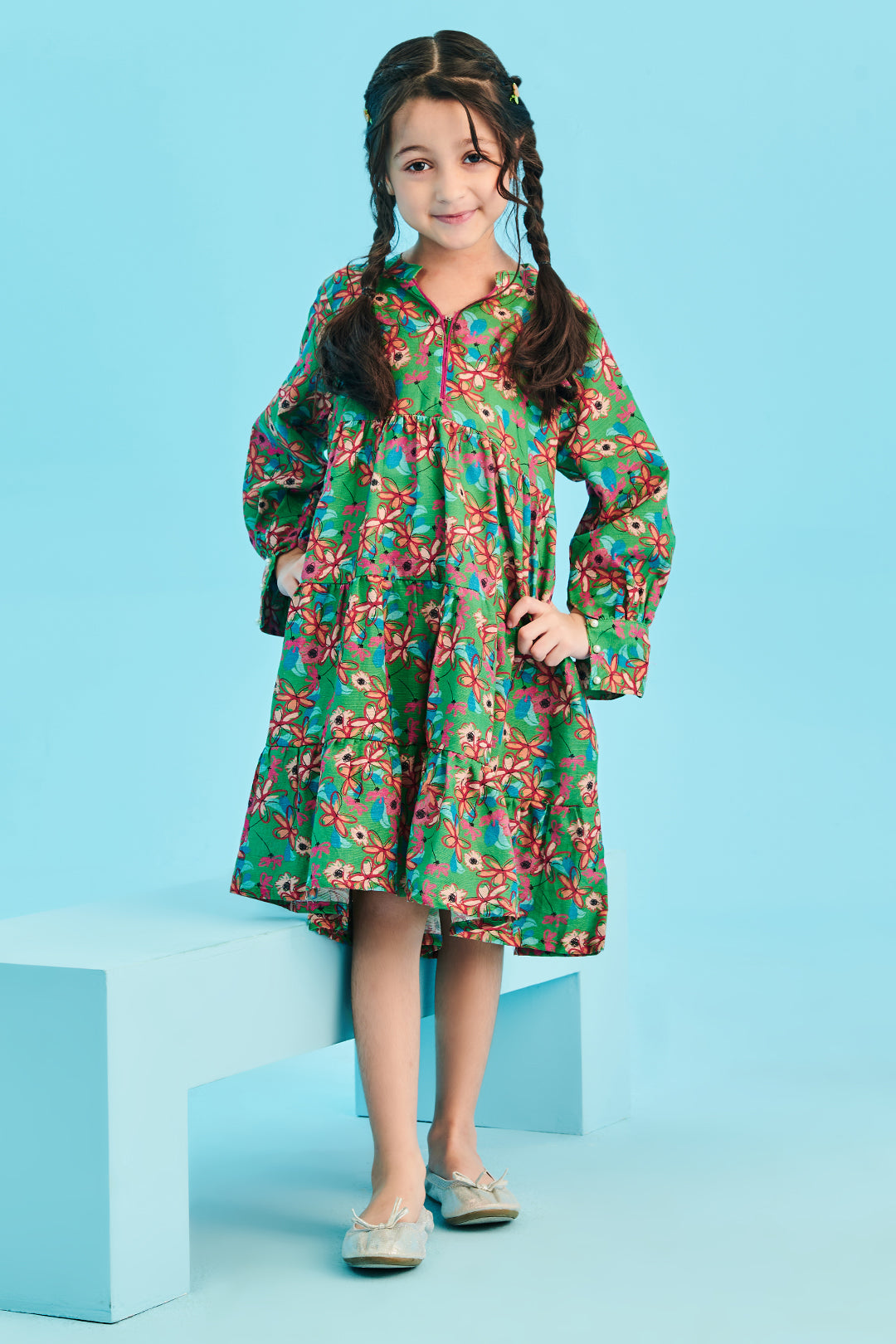 Zellbury Girls | 1 Piece Khaddar | Kurta - 1715