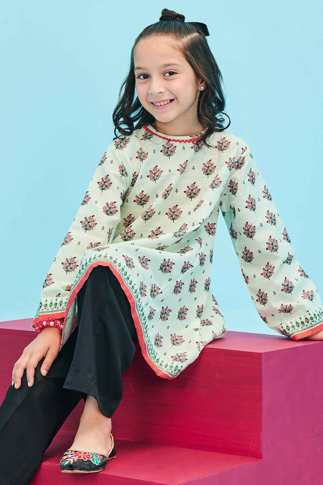 Zellbury Girls | 1 Piece Khaddar | Kurta - 1733