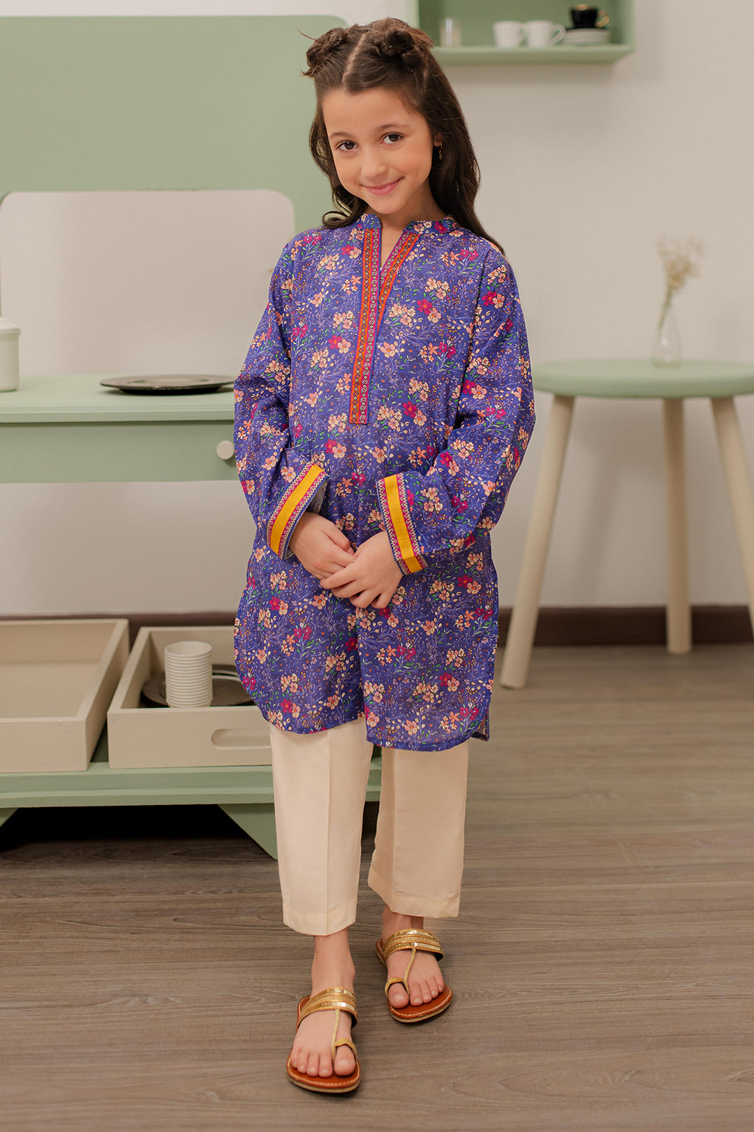 Zellbury Girls | 1 Piece Khaddar | Kurta - 1753