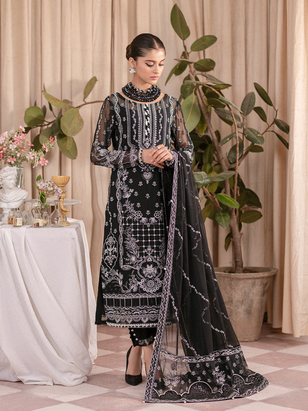 Gulaal | Embroidered Chiffon 23 | MAHJABEEN UC-01 - Pakistani Designer Dress - by Gulaal | Type: Formal - 100% Original at Saira Sultan