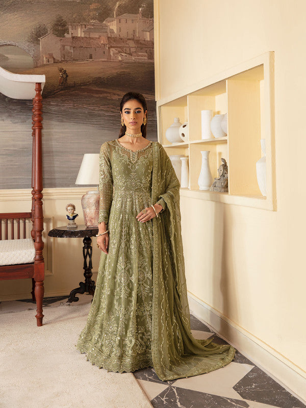 Gulaal | Embroidered Chiffon 23 | AYSA GL-EC-23V1-07 - Pakistani Designer Dress - by Gulaal | Type: Formal - 100% Original at Saira Sultan