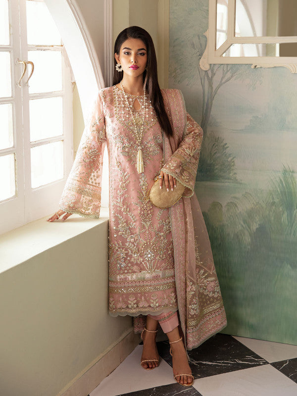 Gulaal | Embroidered Chiffon 23 | AYSEL GL-LP-V2-11 - Pakistani Designer Dress - by Gulaal | Type: Formal - 100% Original at Saira Sultan