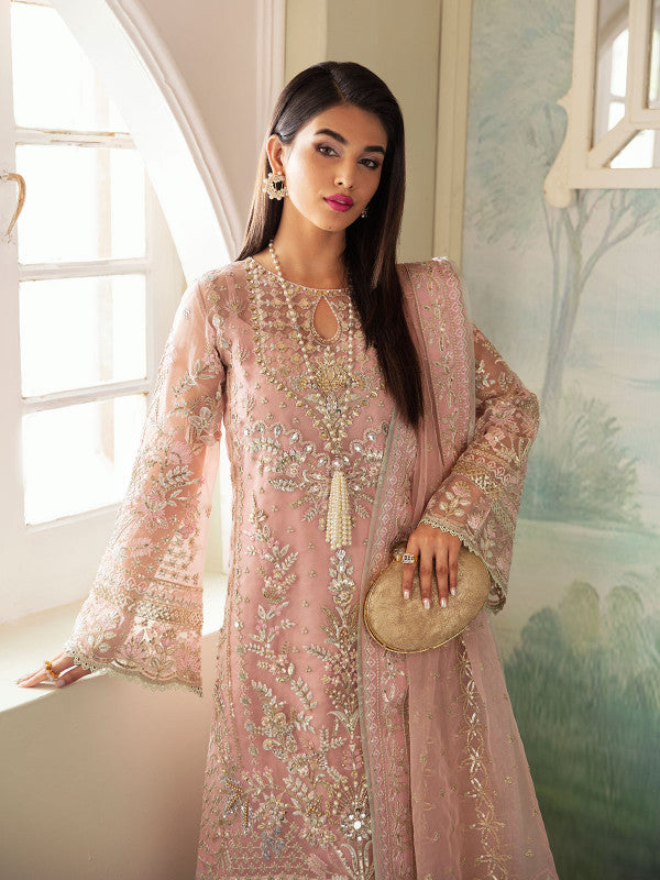 Gulaal | Embroidered Chiffon 23 | AYSEL GL-LP-V2-11 - Pakistani Designer Dress - by Gulaal | Type: Formal - 100% Original at Saira Sultan