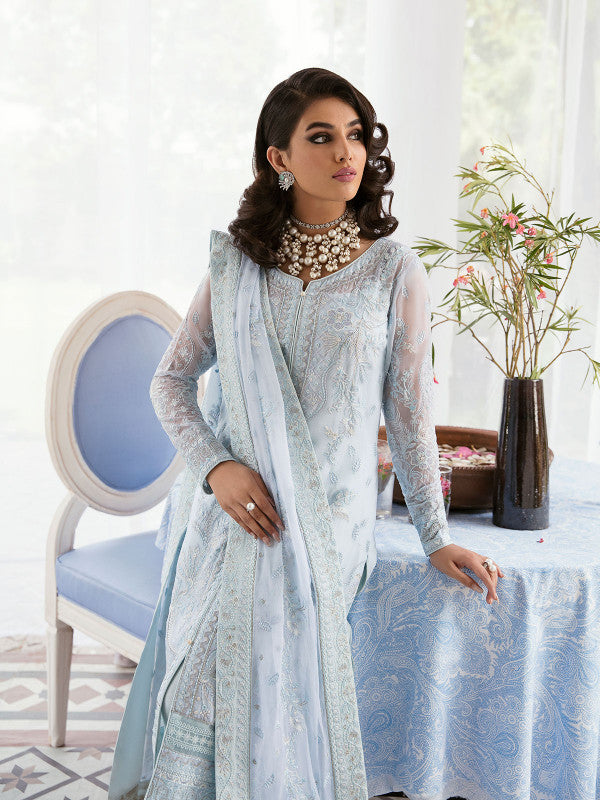 Gulaal | Embroidered Chiffon 23 | Wisteria - Pakistani Designer Dress - by Gulaal | Type: Formal - 100% Original at Saira Sultan