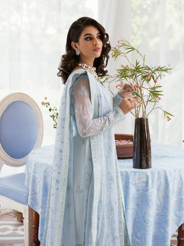 Gulaal | Embroidered Chiffon 23 | Wisteria - Pakistani Designer Dress - by Gulaal | Type: Formal - 100% Original at Saira Sultan