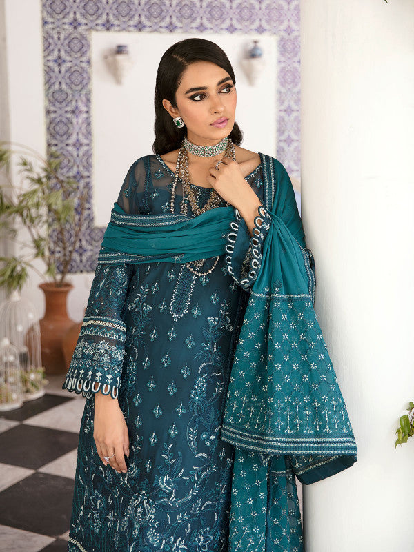 Gulaal | Embroidered Chiffon 23 | Reyah - Pakistani Designer Dress - by Gulaal | Type: Formal - 100% Original at Saira Sultan