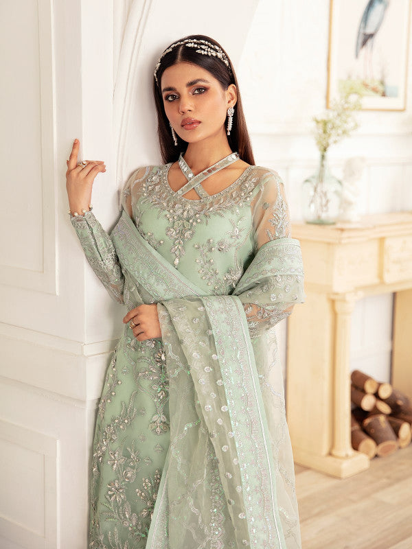 Gulaal | Embroidered Chiffon 23 | JULIETTE GL-LP-V2-09 - Pakistani Designer Dress - by Gulaal | Type: Bridal - 100% Original at Saira Sultan