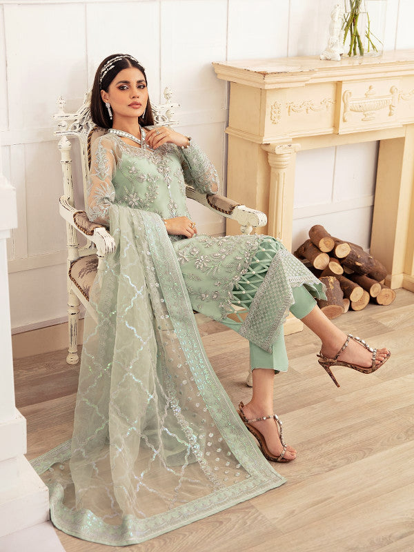 Gulaal | Embroidered Chiffon 23 | JULIETTE GL-LP-V2-09 - Pakistani Designer Dress - by Gulaal | Type: Bridal - 100% Original at Saira Sultan