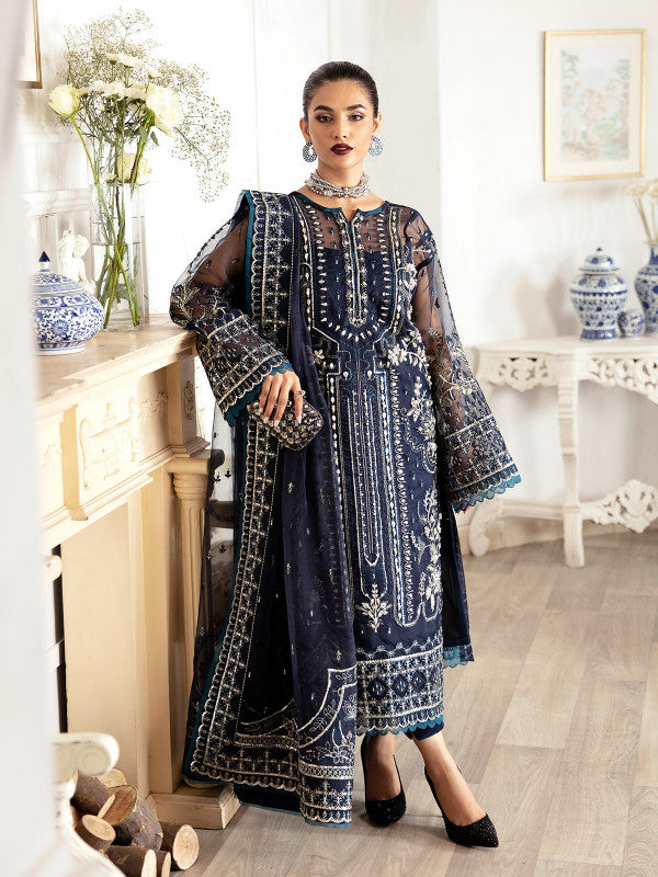 Gulaal | Embroidered Chiffon 23 | SABELA GL-LP-V2-15 - Pakistani Designer Dress - by Gulaal | Type: Bridal - 100% Original at Saira Sultan