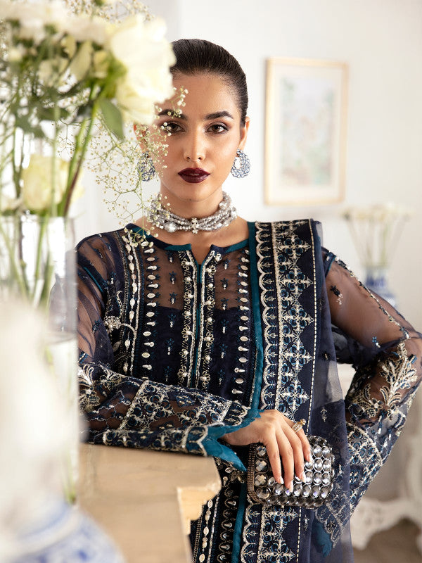 Gulaal | Embroidered Chiffon 23 | SABELA GL-LP-V2-15 - Pakistani Designer Dress - by Gulaal | Type: Bridal - 100% Original at Saira Sultan