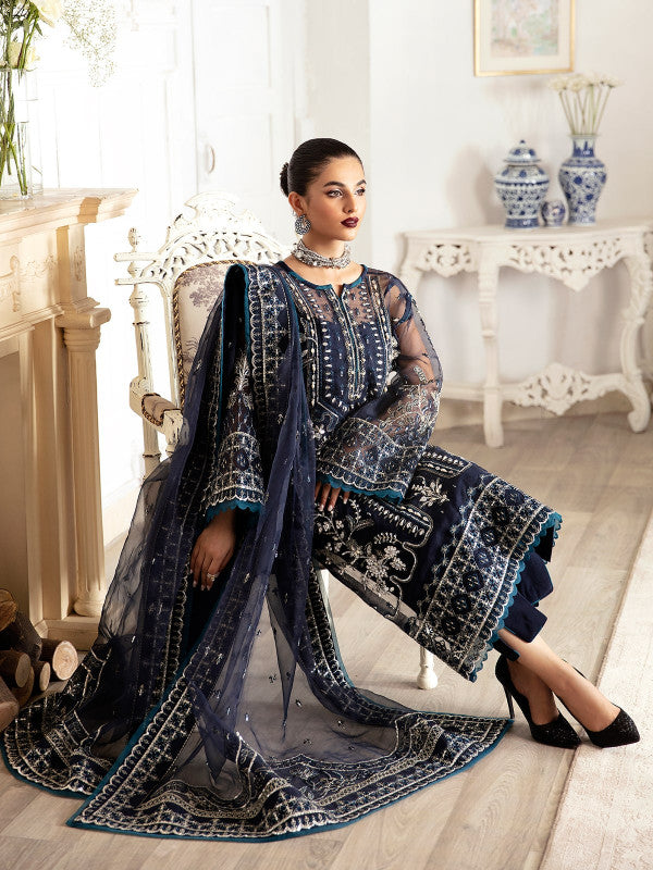 Gulaal | Embroidered Chiffon 23 | SABELA GL-LP-V2-15 - Pakistani Designer Dress - by Gulaal | Type: Bridal - 100% Original at Saira Sultan