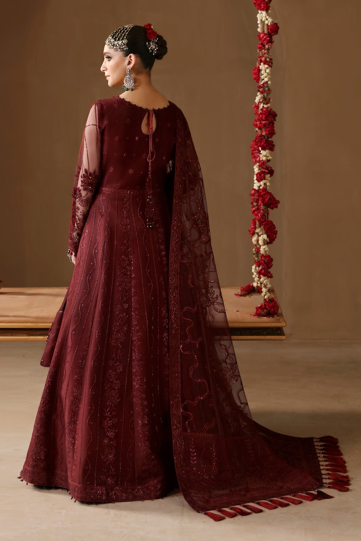 Alizeh | Reena Wedding Formals | AF-HM-4022-GULAB - Pakistani Designer Dress - by Alizeh | Type: Ladies Clothes - 100% Original at Saira Sultan