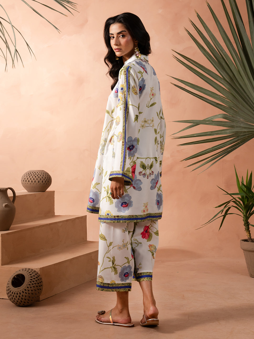 IZEL | Sunset street Pret | GLEAM - Pakistani Designer Dress - by Izel - Type : Ladies Clothes - 100% Original at Saira Sultan