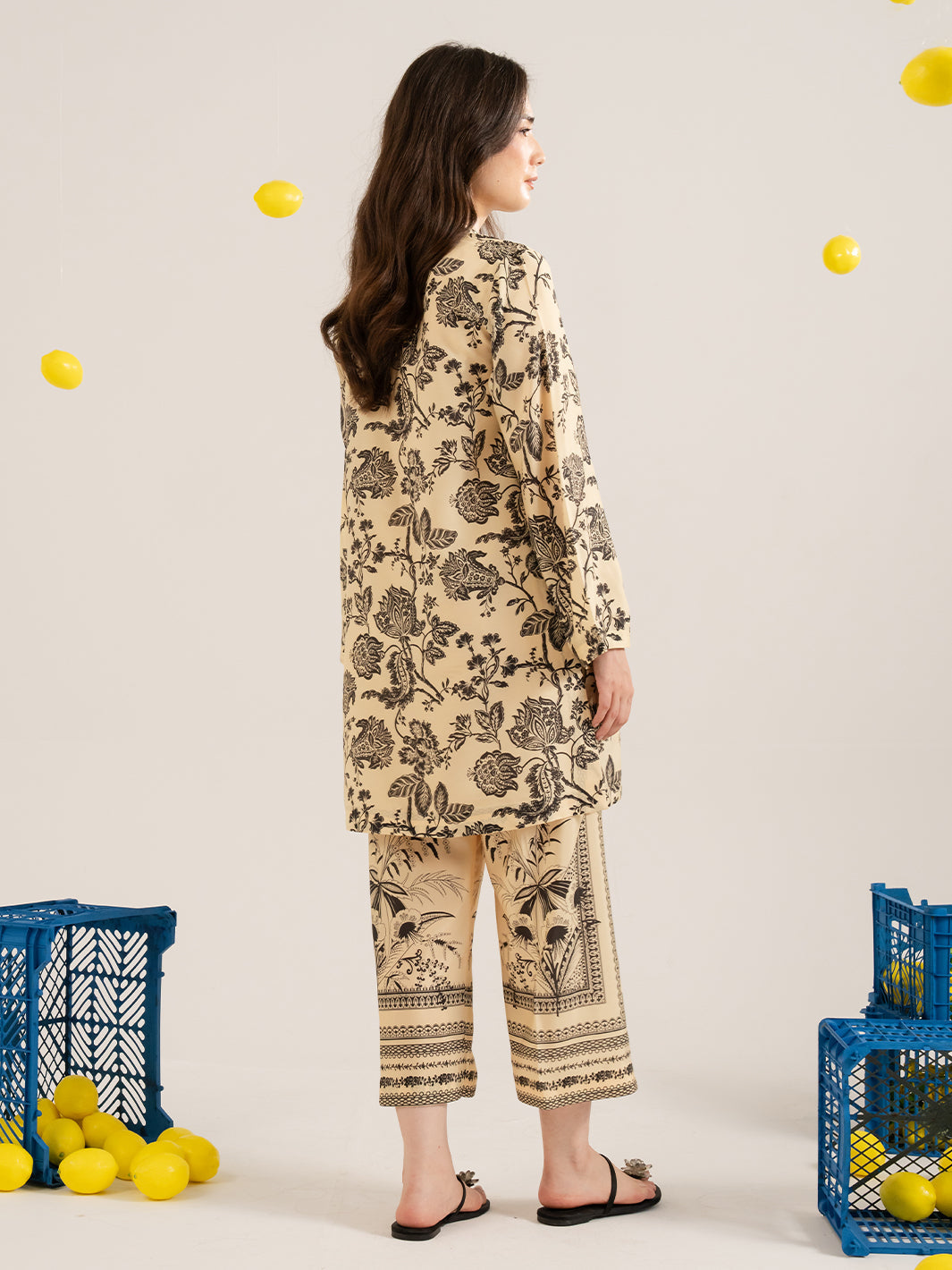 IZEL | Sunset street Pret | GLOW - Pakistani Designer Dress - by Izel - Type : Ladies Clothes - 100% Original at Saira Sultan