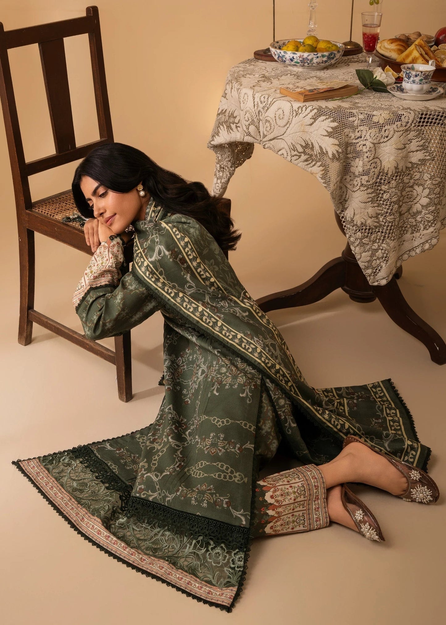 Nureh | Shades of Winter | AMARA (AZ-03) - Pakistani Designer Dress - by Nureh | Type: Ladies Clothes - 100% Original at Saira Sultan