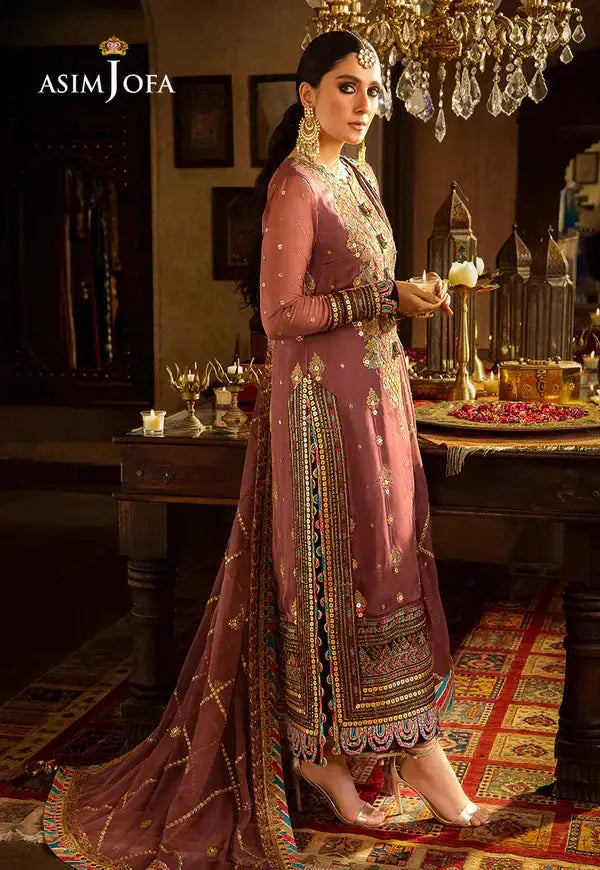 Asim Jofa | Velvet Festive 23 | AJVF-02 - Pakistani Designer Dress - by Asim Jofa | Type: Formal - 100% Original at Saira Sultan