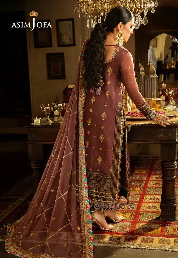 Asim Jofa | Velvet Festive 23 | AJVF-02 - Pakistani Designer Dress - by Asim Jofa | Type: Formal - 100% Original at Saira Sultan