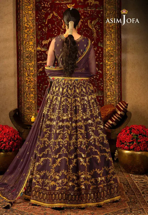 Asim Jofa | Velvet Festive 23 | AJVF-03 - Pakistani Designer Dress - by Asim Jofa | Type: Formal - 100% Original at Saira Sultan