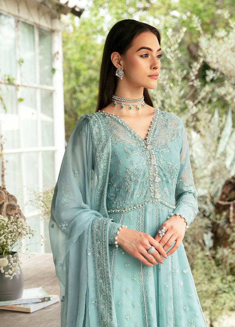 Gulaal | Embroidered Chiffon Eid Collection | IVERIA - Pakistani Designer Dress - by Gulaal | Type: Formal - 100% Original at Saira Sultan