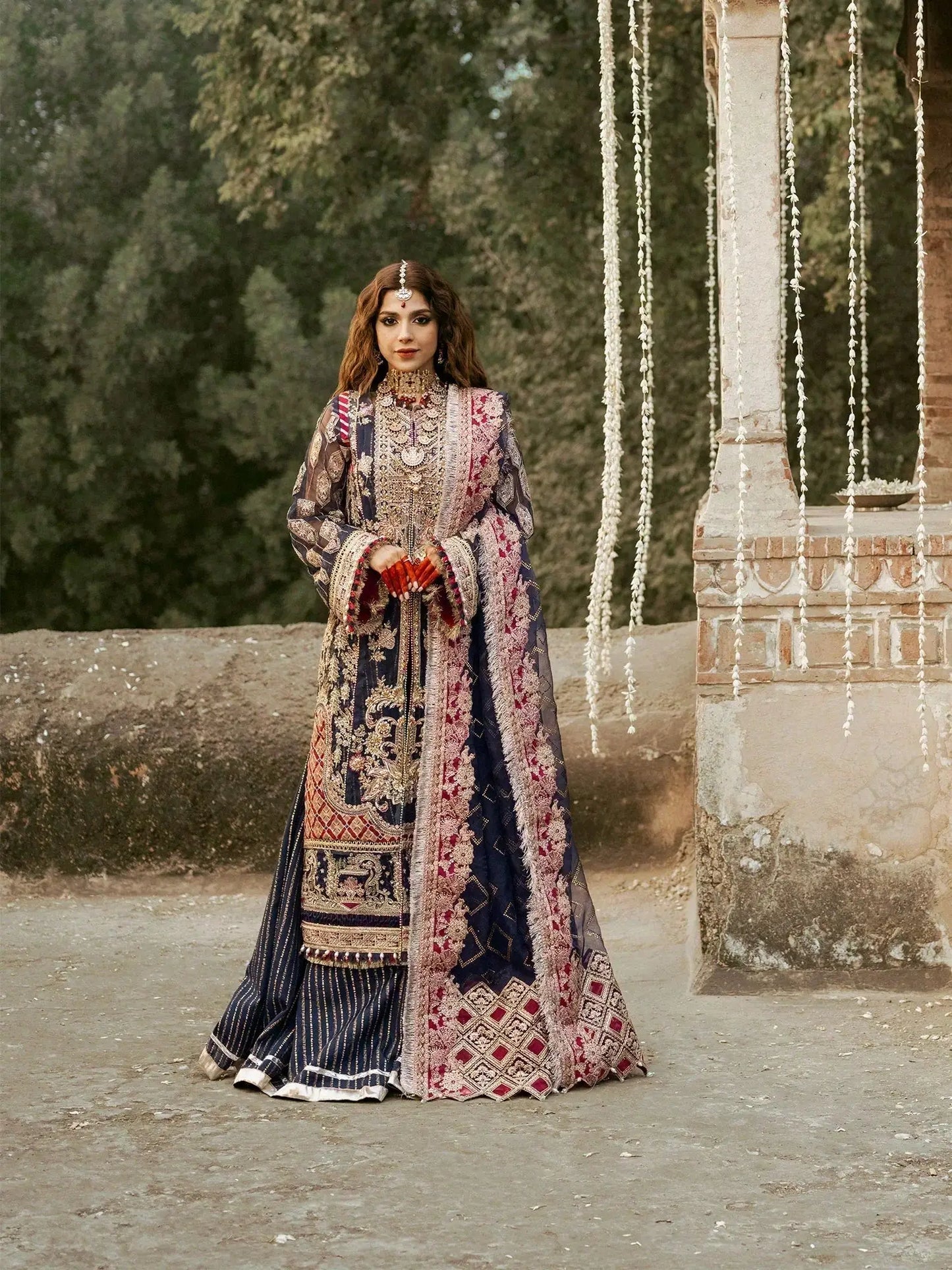 Maryam Hussain | Gulaab Wedding Formals 24 | Ulfat - Pakistani Designer Dress - by Maryam Hussain | Type: Bridal - 100% Original at Saira Sultan