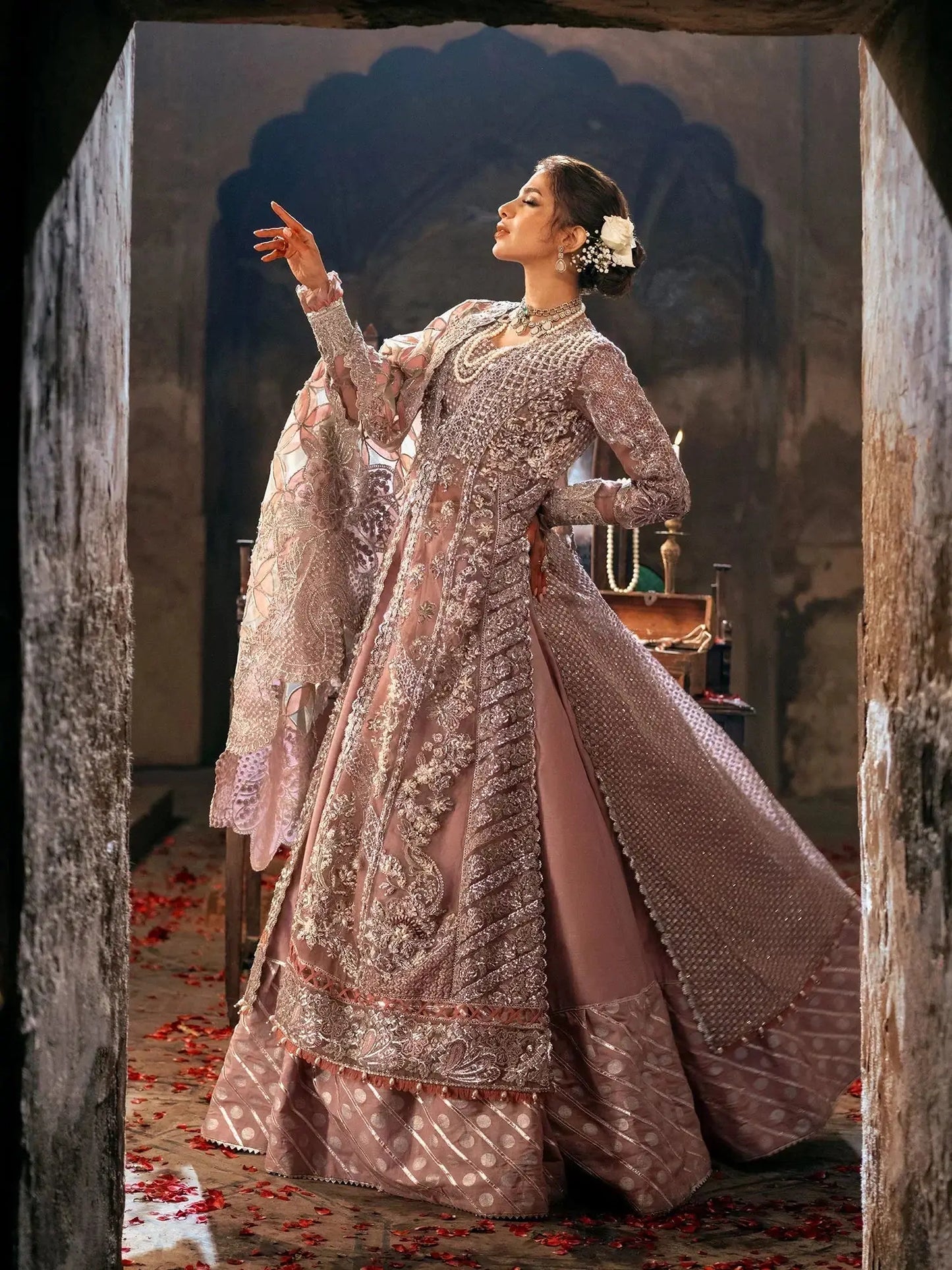 Maryam Hussain | Gulaab Wedding Formals 24 | Mahi - Pakistani Designer Dress - by Maryam Hussain | Type: Bridal - 100% Original at Saira Sultan