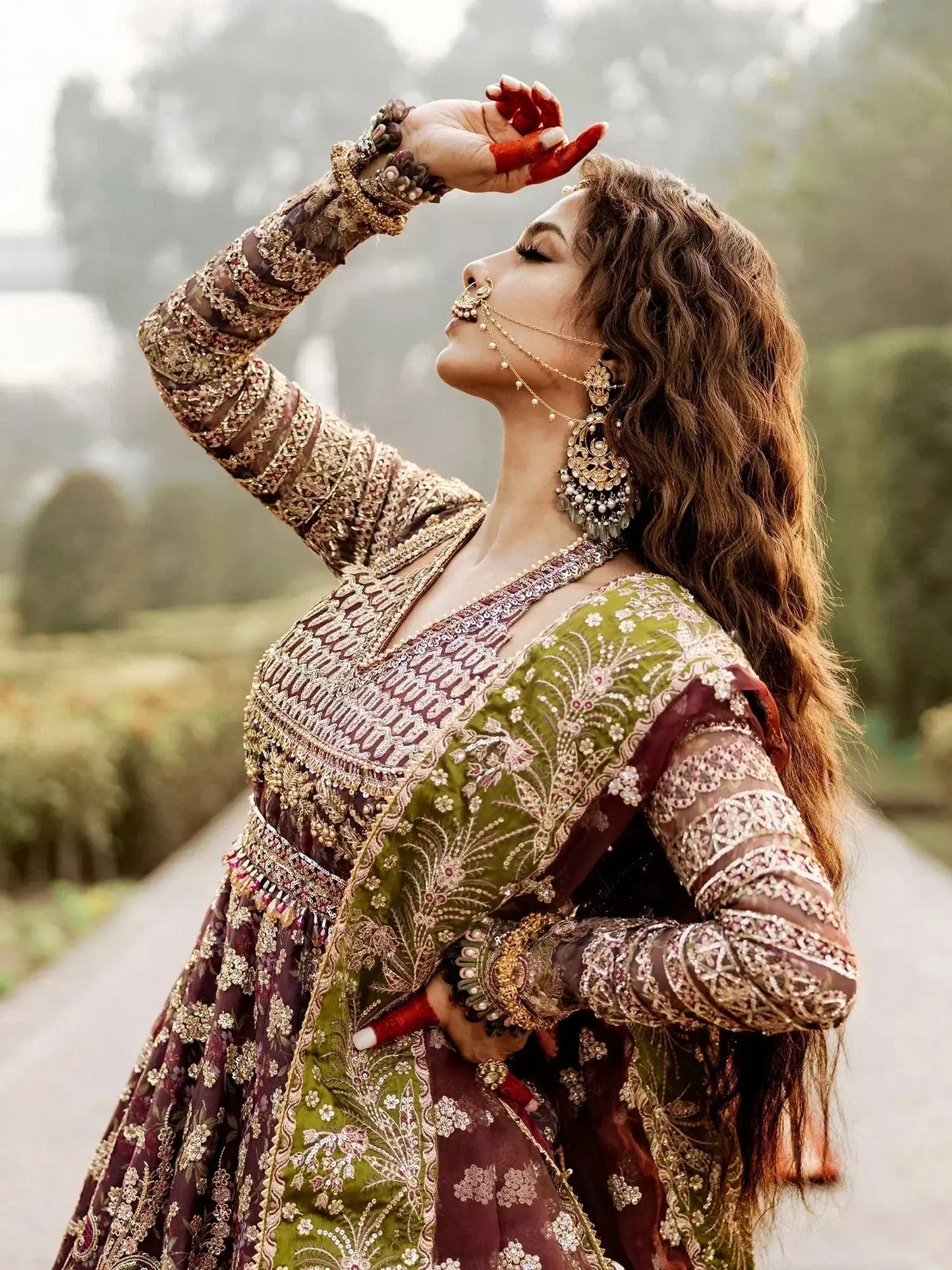 Maryam Hussain | Gulaab Wedding Formals 24 | Ronak - Pakistani Designer Dress - by Maryam Hussain | Type: Bridal - 100% Original at Saira Sultan