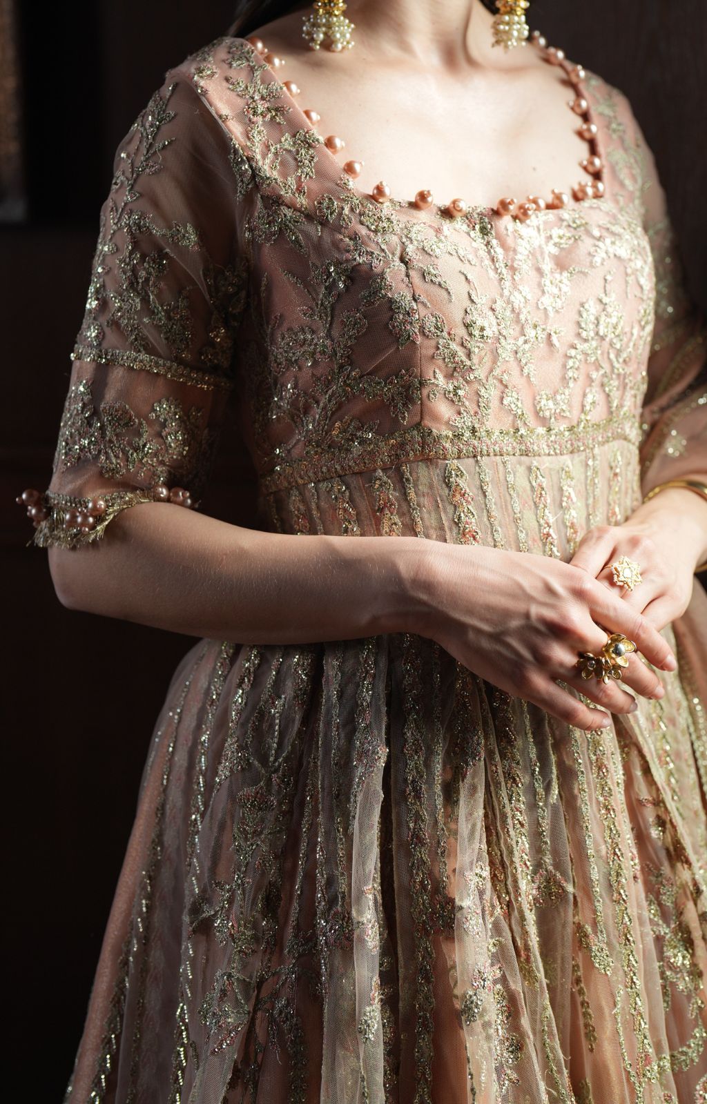 Inayat | Festive Formals |HAZE - Pakistani Designer Dress - by Inayat - Type : Ladies Clothes - 100% Original at Saira Sultan