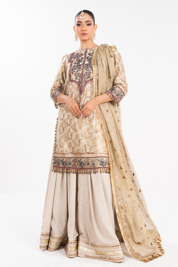 Al Karam | Luxe Formals | RTS | SHIRT, LINING, TROUSER & DUPATTA P - Pakistani Designer Dress - by Al Karam - Type : Ladies Clothes - 100% Original at Saira Sultan