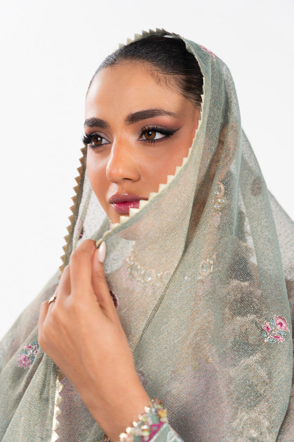 Al Karam | Luxe Formals | RTS | SHIRT, LINING, TROUSER & DUPATTA H - Pakistani Designer Dress - by Al Karam - Type : Ladies Clothes - 100% Original at Saira Sultan