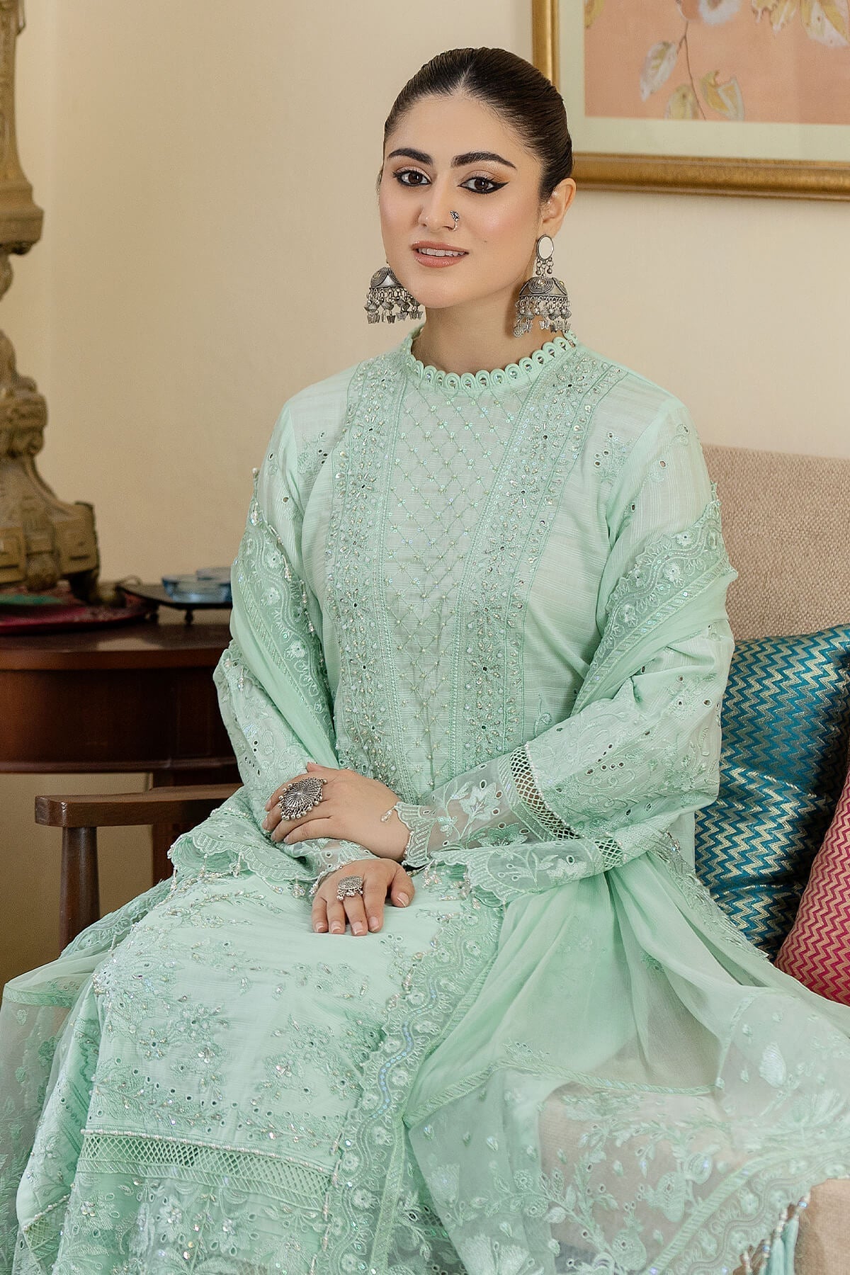 Raeesa Premium | Kimora Lawn Collection | Kimora | HL-15 Aysel - Pakistani Designer Dress - by Raeesa Premium | Type: Luxury - 100% Original at Saira Sultan