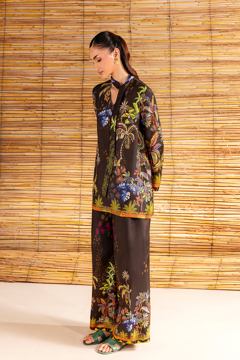 Saira Rizwan | Silk Coords 25 | COCONUT CRUSH - SRSP-25-02 - Pakistani Designer Dress - by Saira Rizwan - Type : Ladies Clothes - 100% Original at Saira Sultan